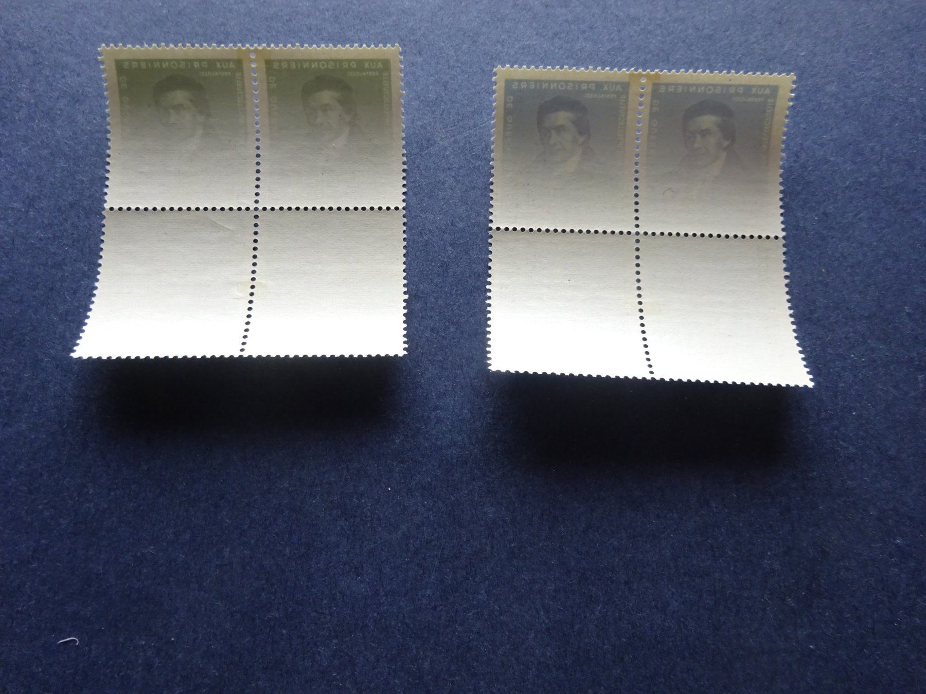 Alle Briefmarken: 1940 BIÉ im 4er Block ungebraucht* – Gebraucht aus Appenzell-Steinegg von adi1975 4
