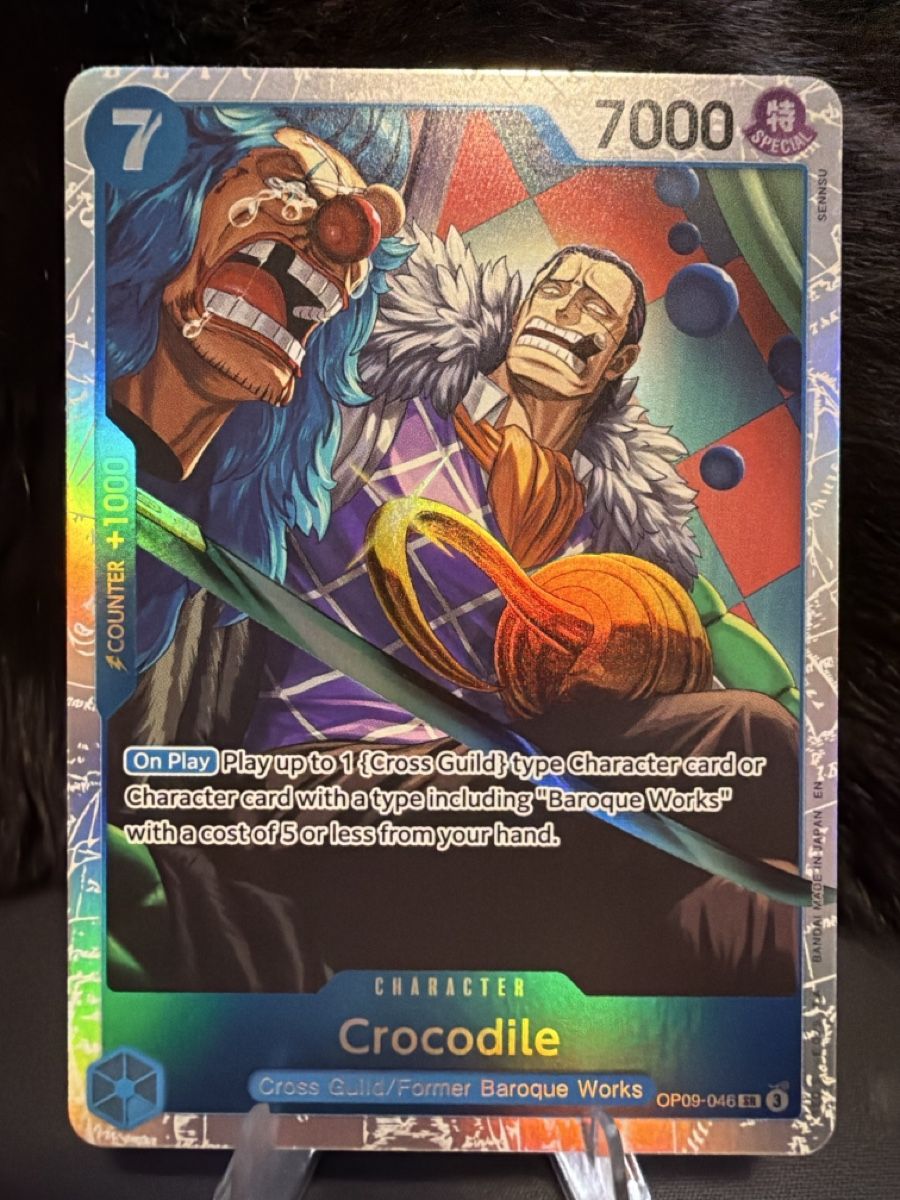 Bandai Carte collezionabili: One Piece Karte: Crocodile  – Nuovo (secondo la descrizione) da Kriens venduto da Ajiani
