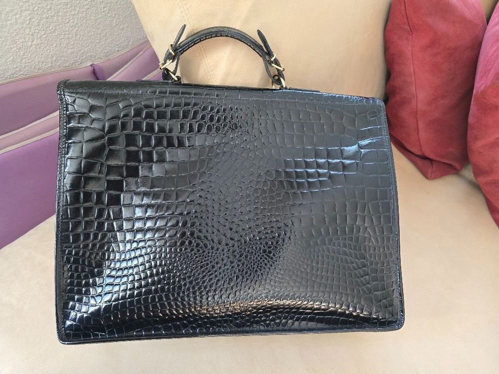 Koffer & Taschen: Salko Lederaktentasche / Serviette en cuir – Gebraucht aus Buchs ZH von Kornel01 2