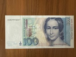 Deutschland 100 Mark 1996 / fast Bankfrisch / aUNC