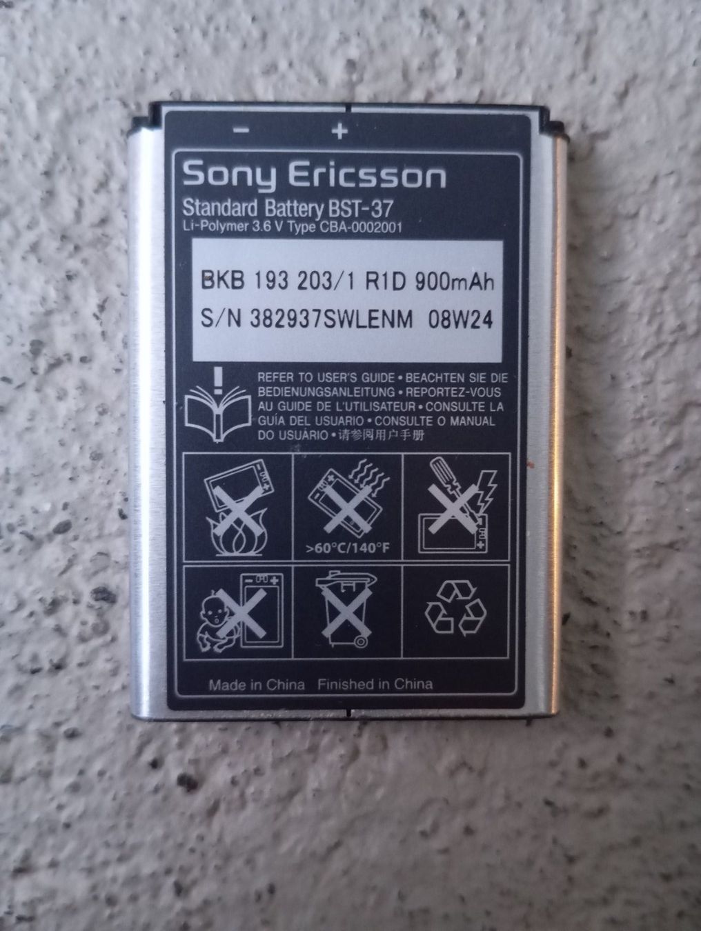 Ericsson Telefoni cellulari / Smartphones: SONY ERICSSON J120i mit Akku – Nuovo (secondo la descrizione) da Zeneggen venduto da shemesh_ 3