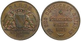 Baden, 1 Kreuzer 1871