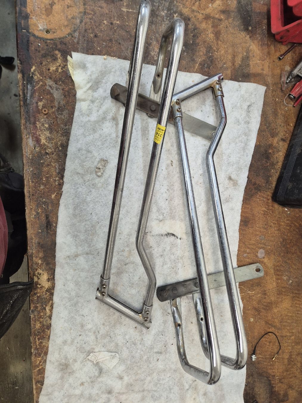 Harley-Davidson Tutti i ricambio per moto: original harley Koffer reling shovelhead – Usato da Balgach venduto da andreas4321 1
