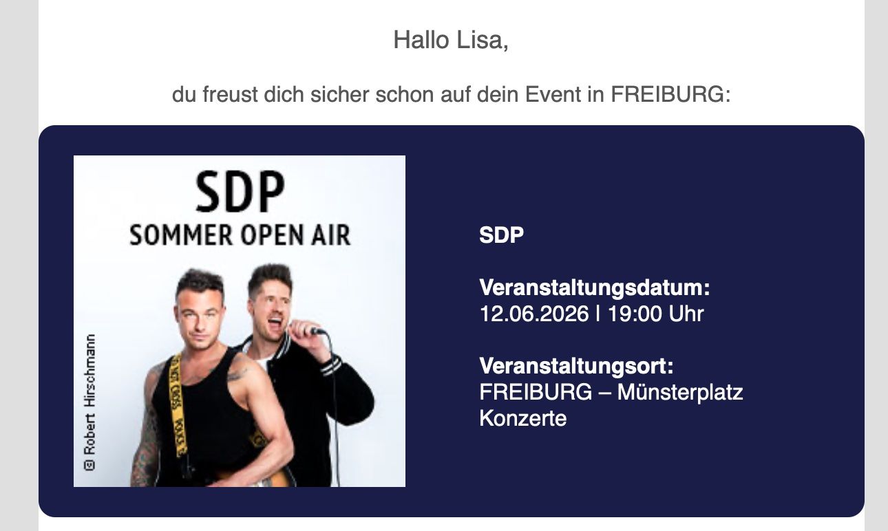 Tickets: SDP Tickets – Neu und originalverpackt aus Basel von wei_gyc5
