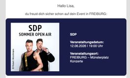 SDP Tickets
