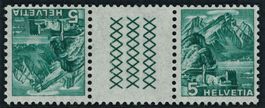 1936 - Zwischenstege - Abart - Dünnes Papier - postfrisch **