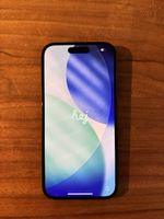 iPhone 15 256 GB Schwarz - mit OVP, Akku 87 %