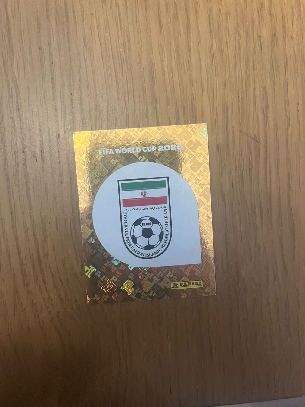 Panini Carte collezionabili: panini 2026 Sticker IRN:1 – Nuovo (secondo la descrizione) da Biel/Bienne venduto da RahelOpp