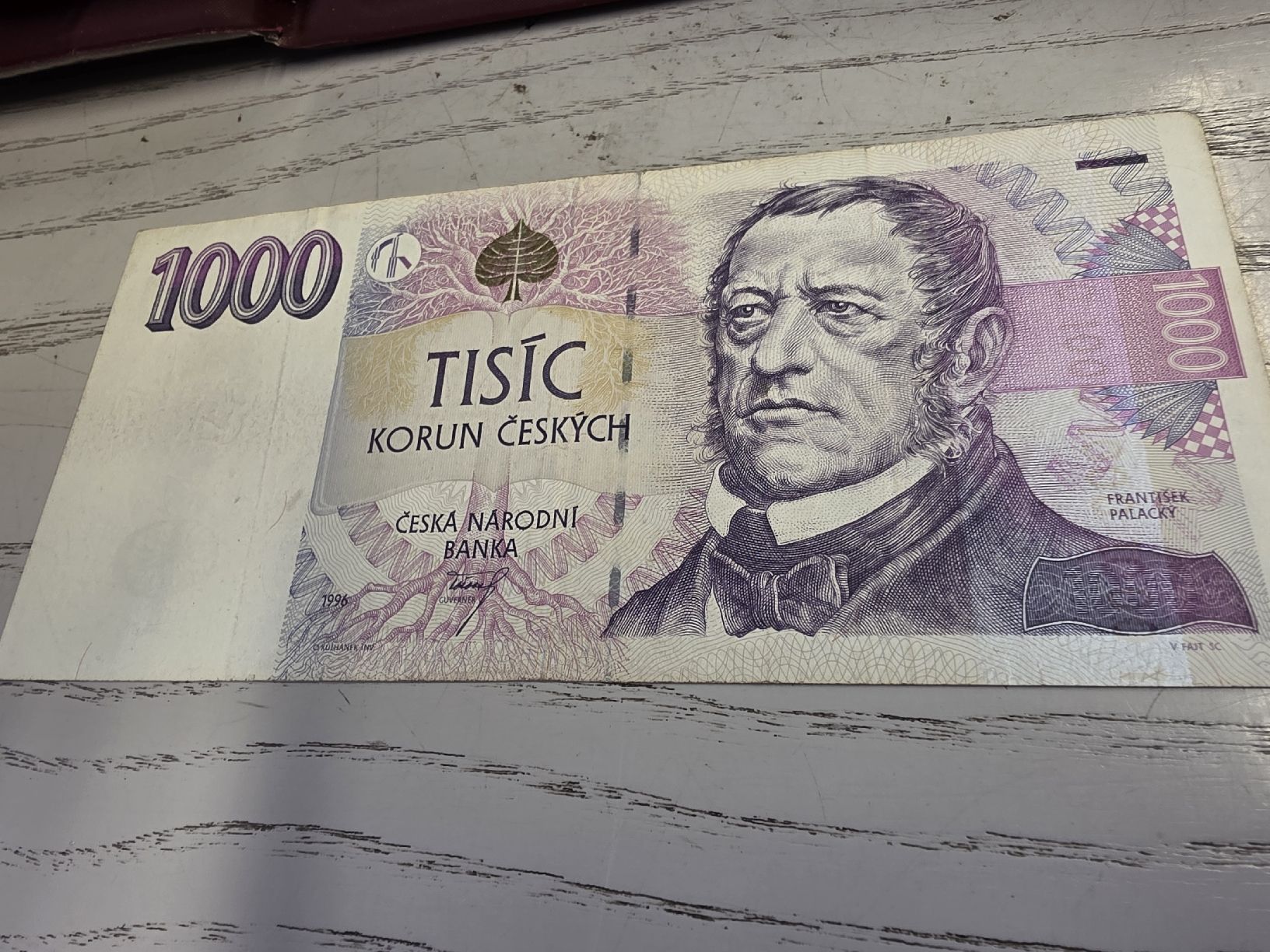 Banknoten: 1000 Korun Tschechisch Banknote gute Zustand – Gebraucht aus Herisau von Antiques.AR