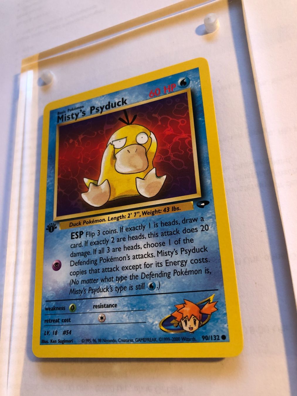 Sammelbilder & Trading cards: Misty's Psyduck 1st Gym Challenge - MINT - ab 1.- – Gebraucht aus Giubiasco von dan_pr8b 2