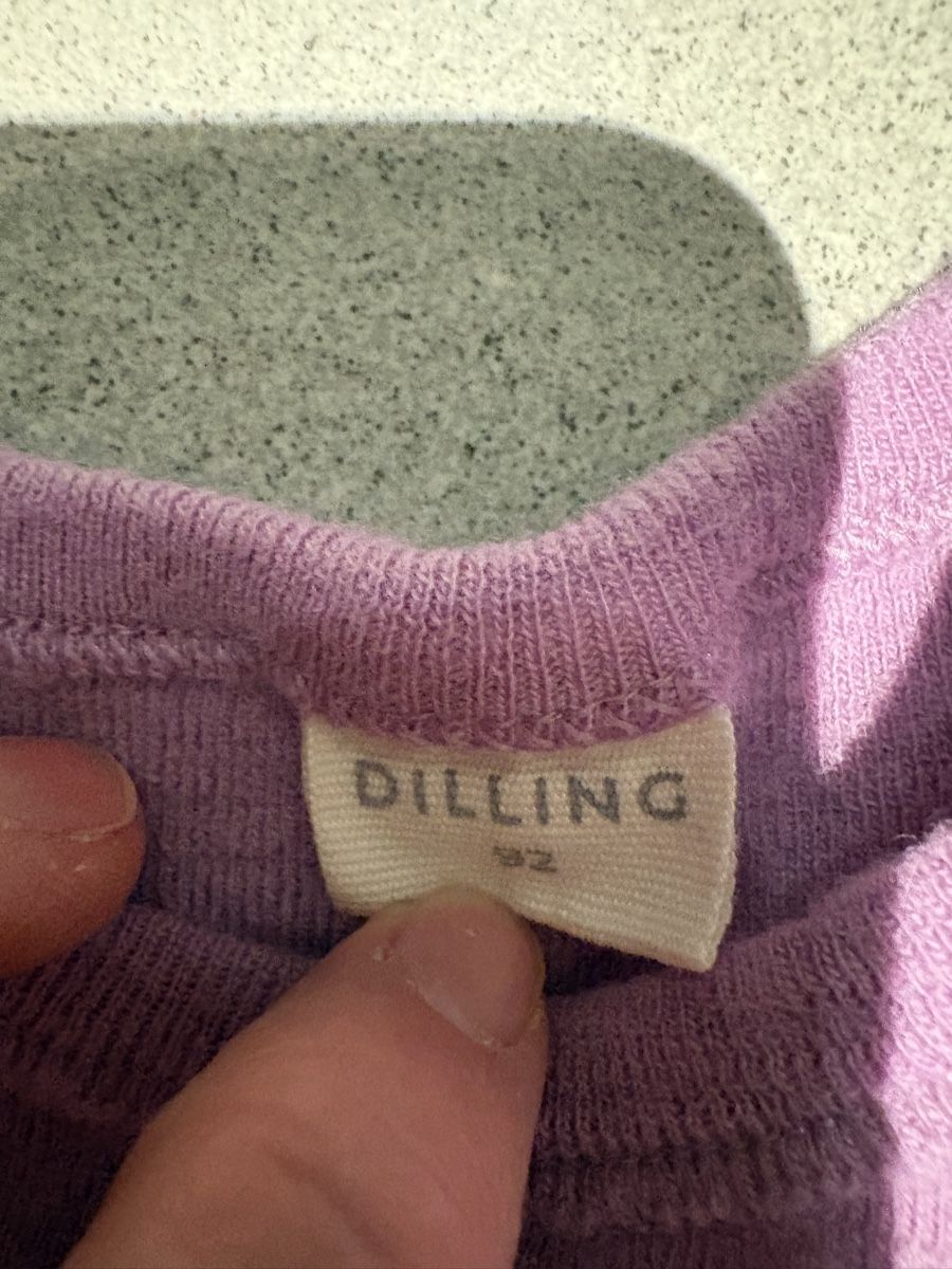 Dilling Biancheria intima: Dilling Wolle Body Gr. 86 Lila – Usato da Gockhausen venduto da lenibeni 1