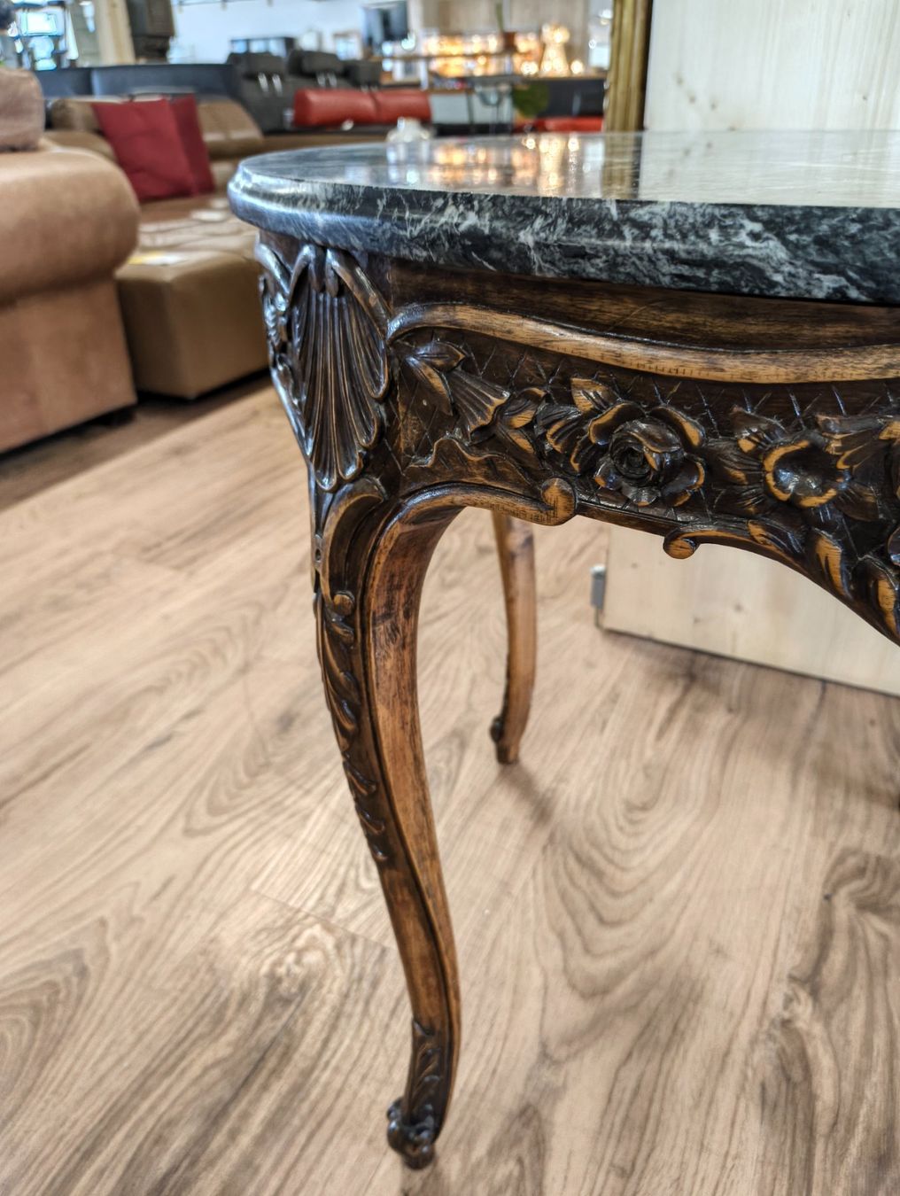Tables: Tisch mit Marmorplatte – D'occasion à Basel par bk_brockibasel 4