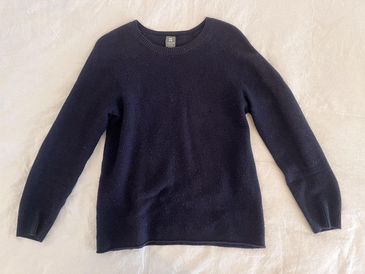 Manor Pullover & Sweatshirts: Cashmere Pullover, Marineblau, Gr. M – Gebraucht aus Zürich von jim_jy67