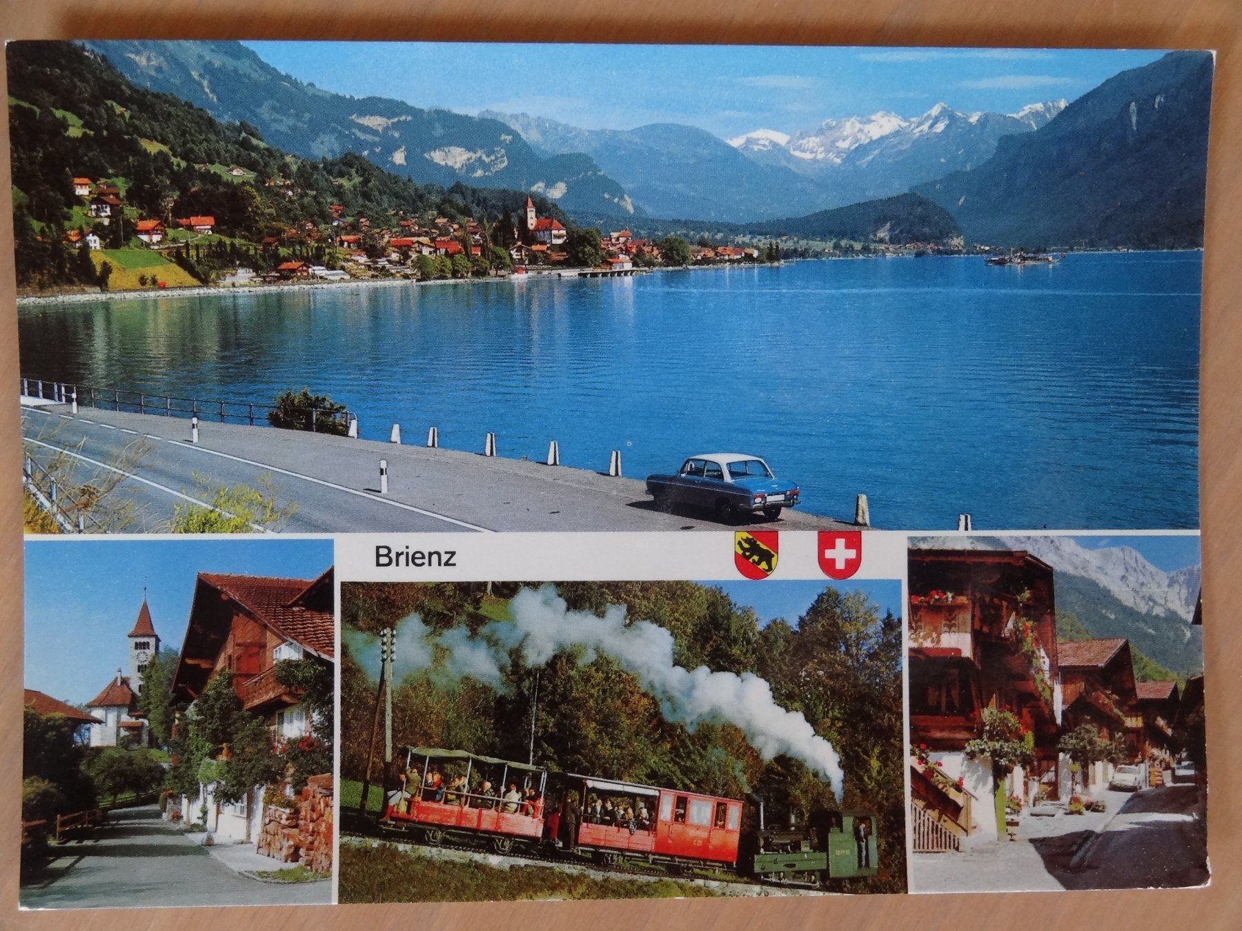 Cartoline postali: Brienz - lac de Brienz - 1997 – Usato da St Léonard venduto da Riglin
