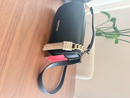 Valentino Handtasche schwarz gebraucht guter Zustand