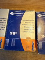 6x Schwalbe Fahrradschlauch DV13 26” – neu / Altbestand
