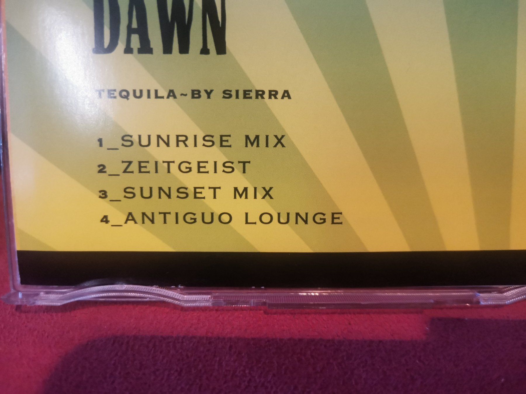 CDs: Dusk And Dawn Tequila By Sierra Superrare CD Single – D'occasion à Zofingen par noise123 2