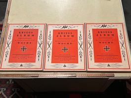 buch, kriegs album band 1-3, 1 weltkrieg, 100 bilder