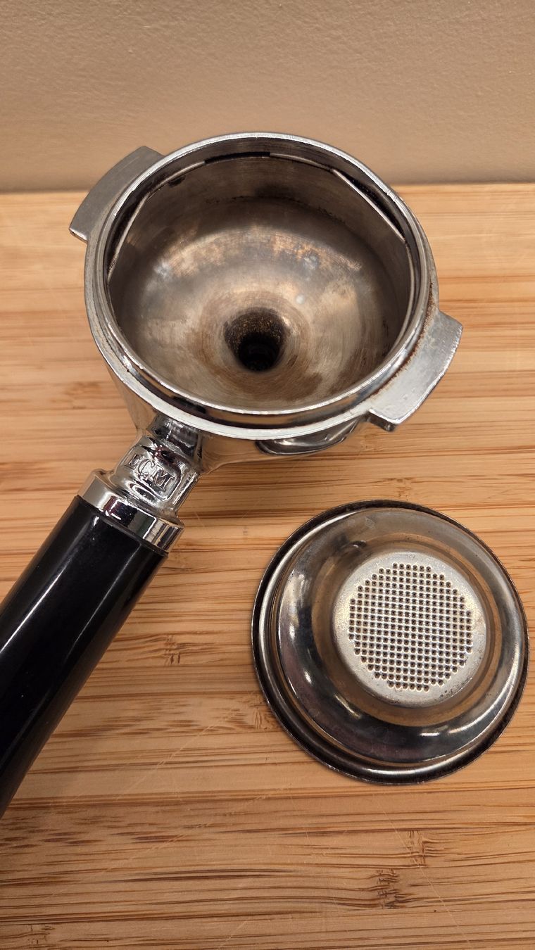 Siebträger für ECM Espressomaschine mit Griff schwarz (D'occasion) à ...