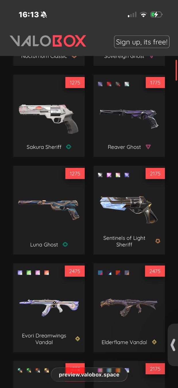 Giochi: Valorant Accounts - Rare Skins – Nuovo e nell'imballaggio originale da Hüttwilen venduto da aurelcyril 8