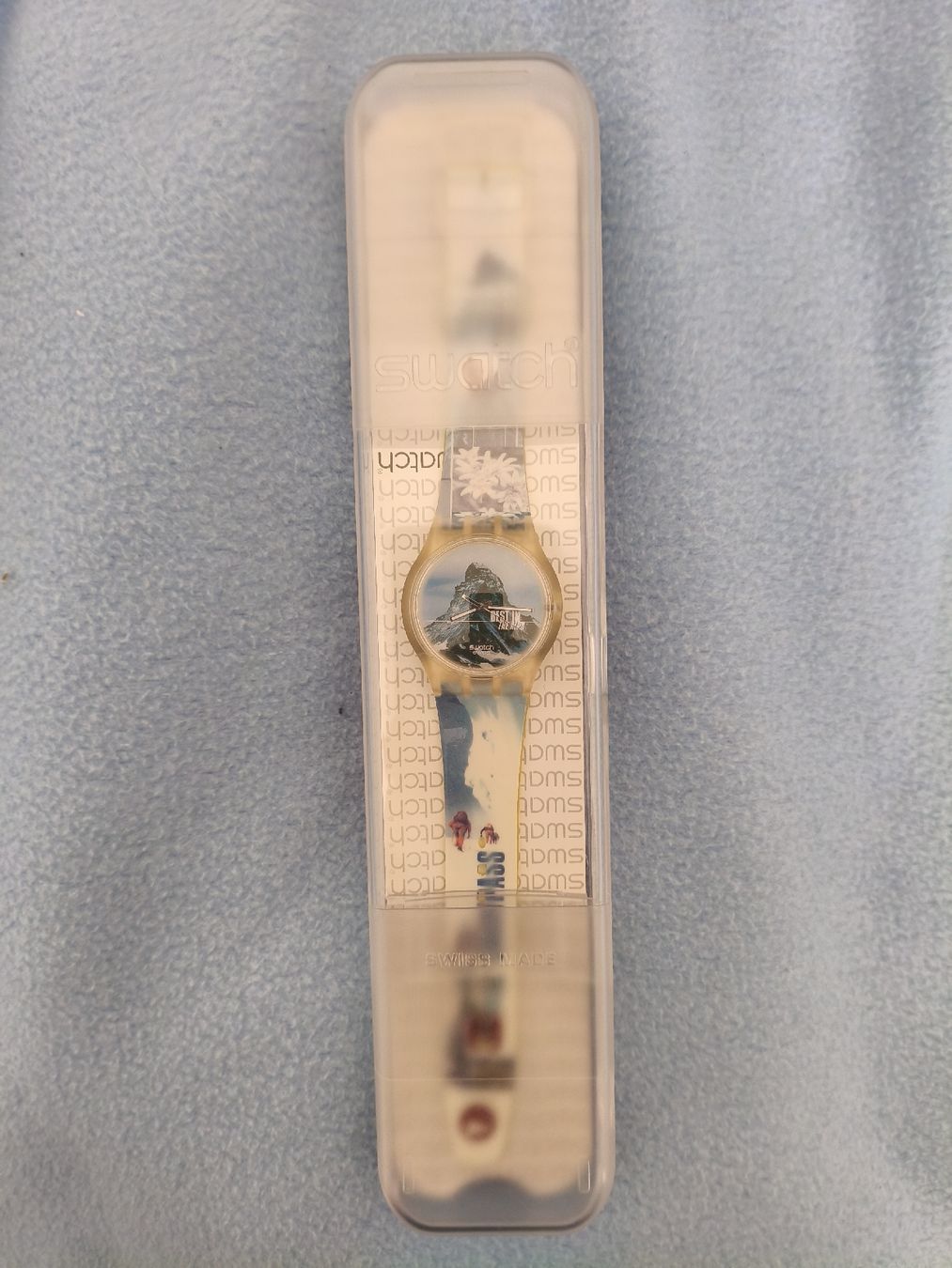 Swatch Orologi: Swatch Uhr mit Matterhorn Vintage – Nuovo (secondo la descrizione) da Zürich venduto da obch 9