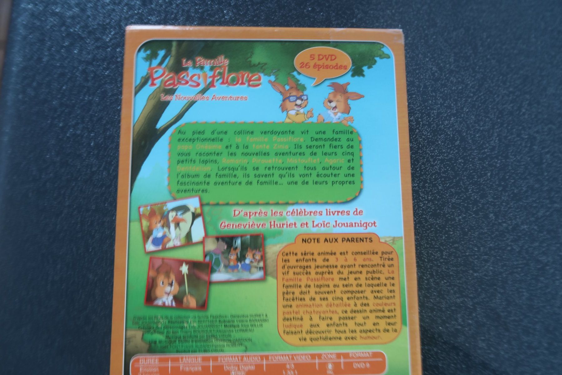 Tutti i DVDs: Coffret 5 DVDs    LA FAMILLE PASSIFLORE Saison 2  Intégrale – Difettoso da Porrentruy venduto da tupatup 4