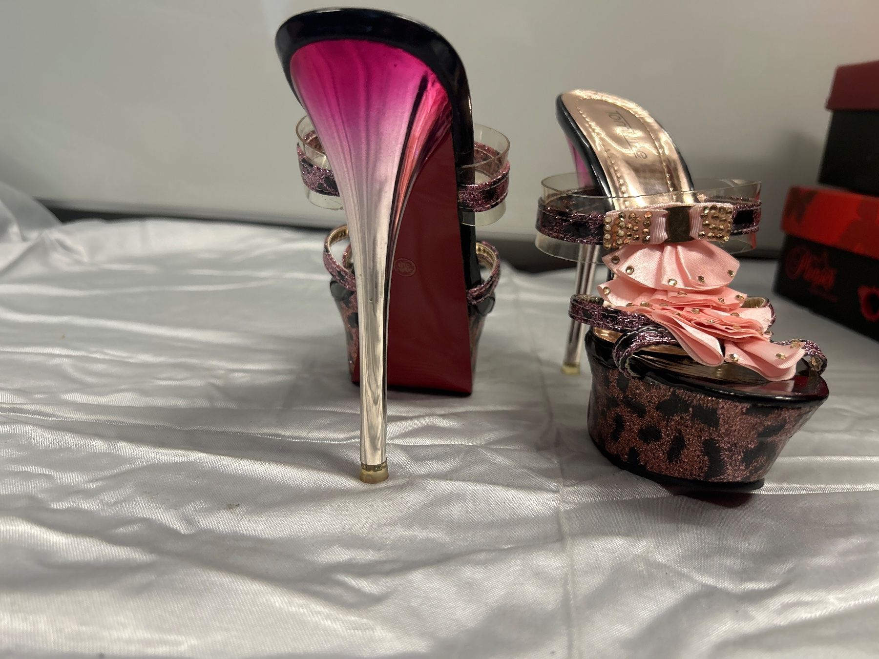 Scarpe da donna: Plateau High Heels Sandale Gr 36 – Nuovo e nell'imballaggio originale da Regensdorf venduto da Spyke55 2