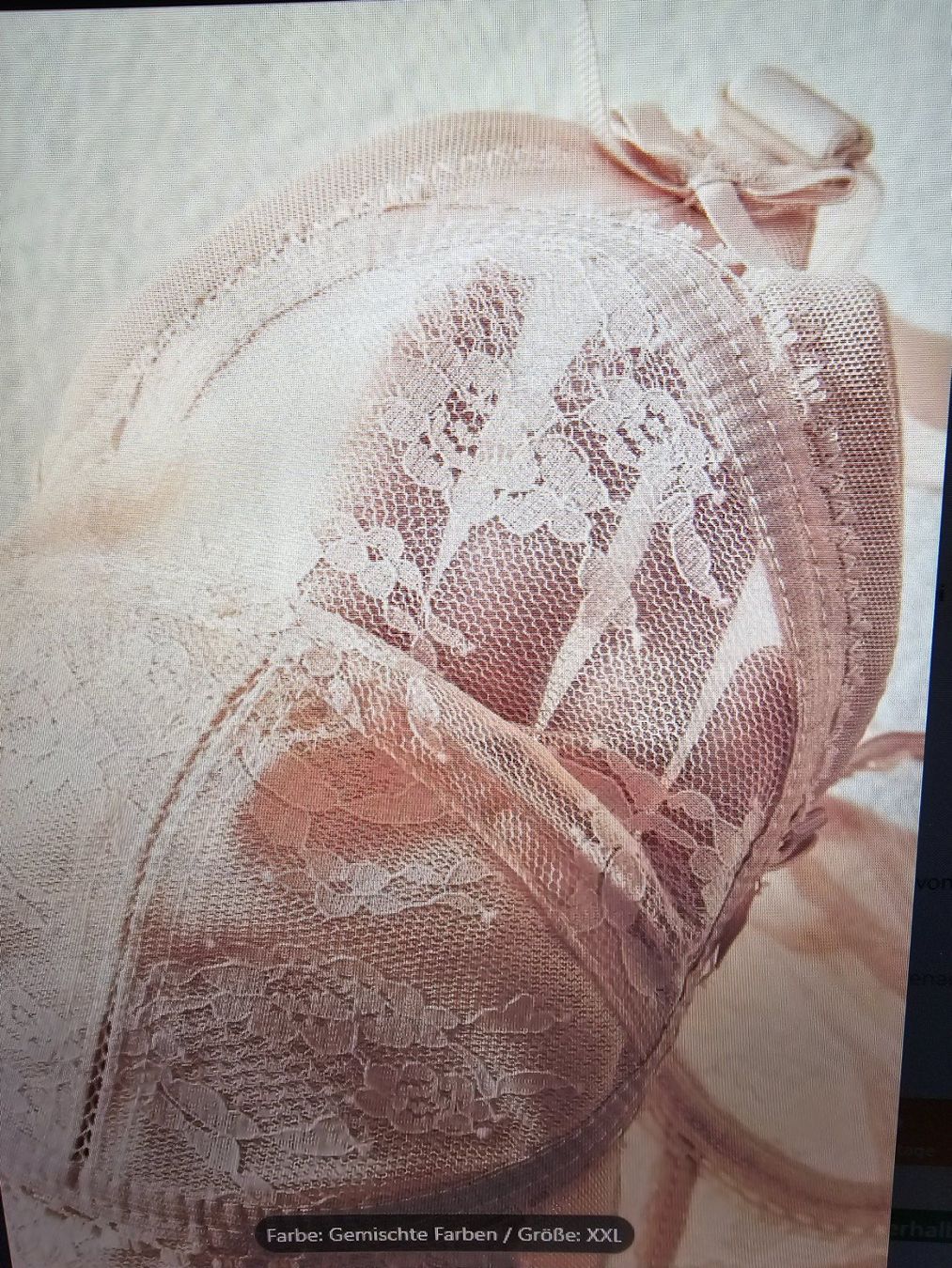 Sonstige Unterwäsche: 4er Set, Spitze Push-Up BH Gr XXL – Neu (gemäss Beschreibung) aus Sumiswald von Sumo68 2