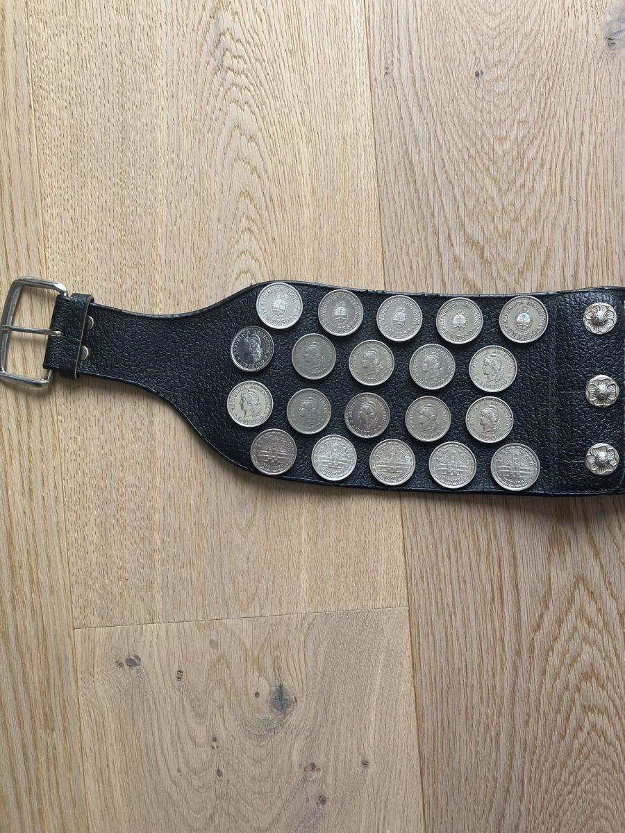 Cinture: Vintage Leder Münz Gürtel – Usato da Birmenstorf AG venduto da matchless000 2
