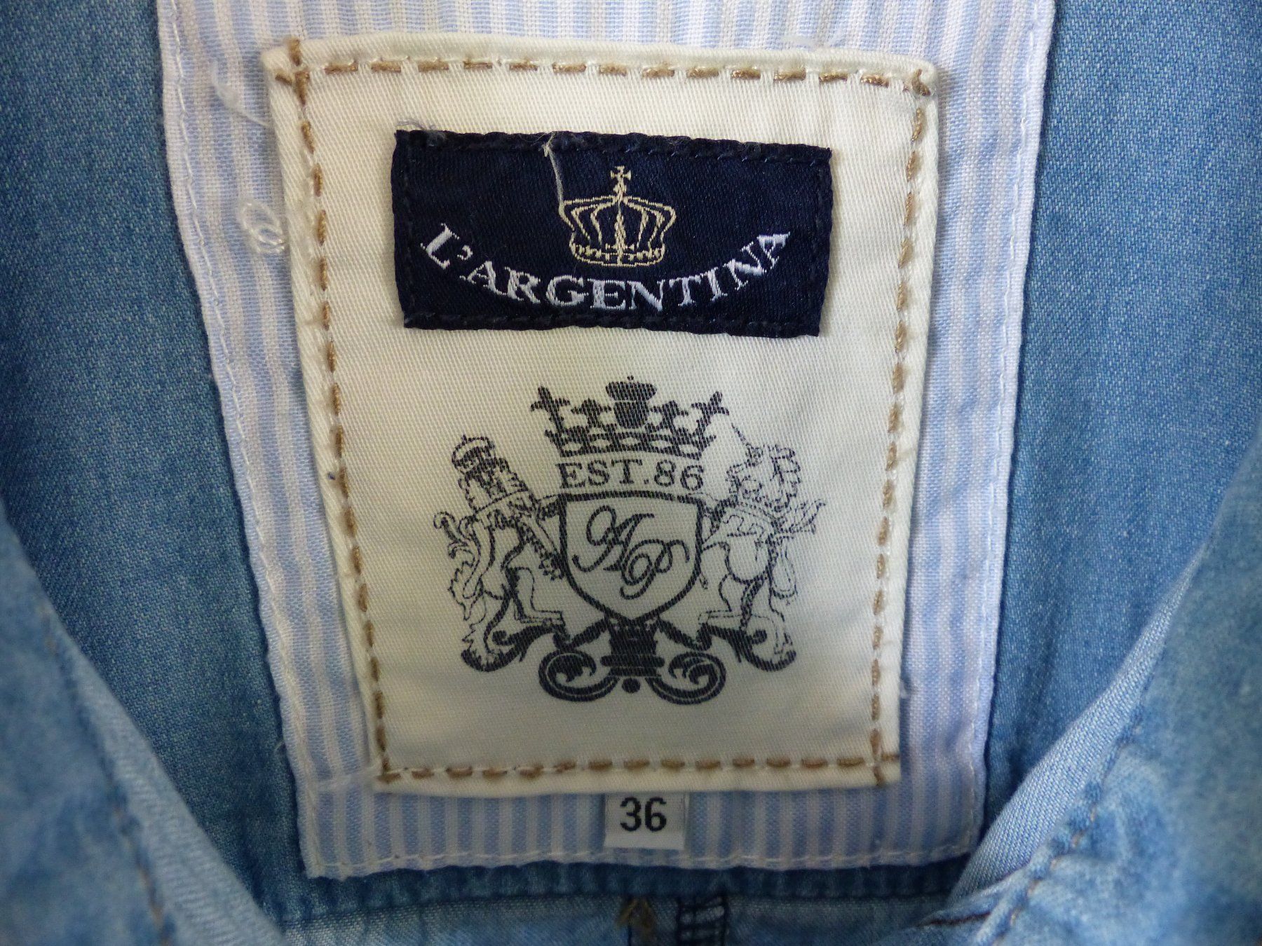 Chemisiers: Jeansbluse / L 'Argentina GR. 36 – D'occasion à Ostermundigen par Phoenix64 5