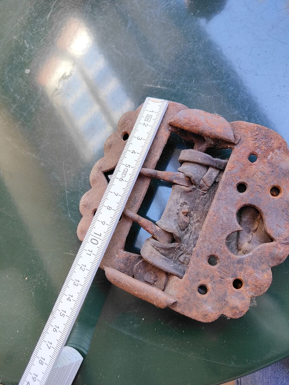 Campanacci mucche: Antike Trychle/Glocke Schnalle – Usato da Bertschikon venduto da carlahuebscher 4