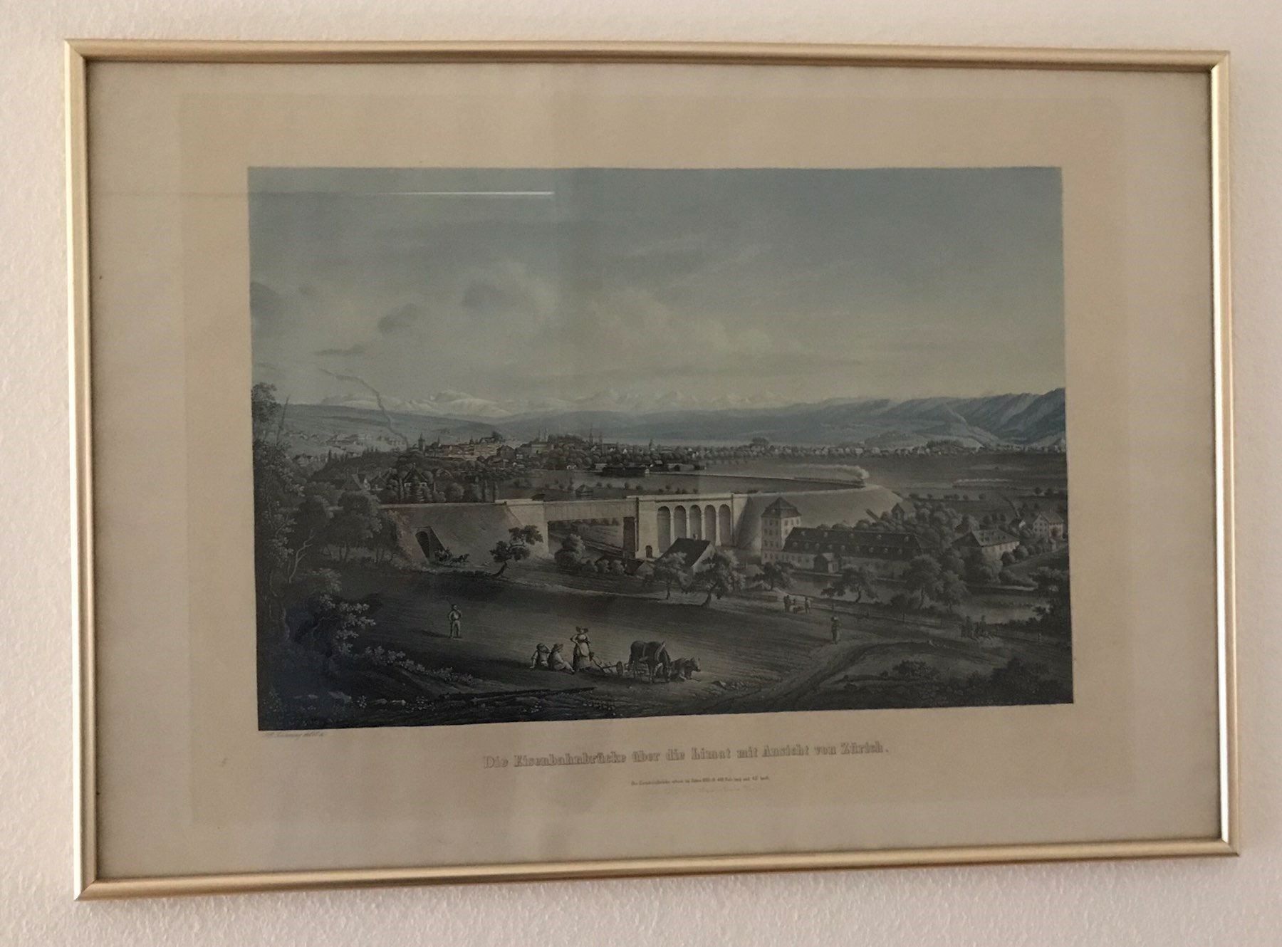 Grafica & Litografie: Lithographie Zürich - Stadtbild – Usato da Zug venduto da Cry71