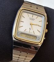 CITIZEN QUARTZ Elegante Herrenuhr 30mm läuft