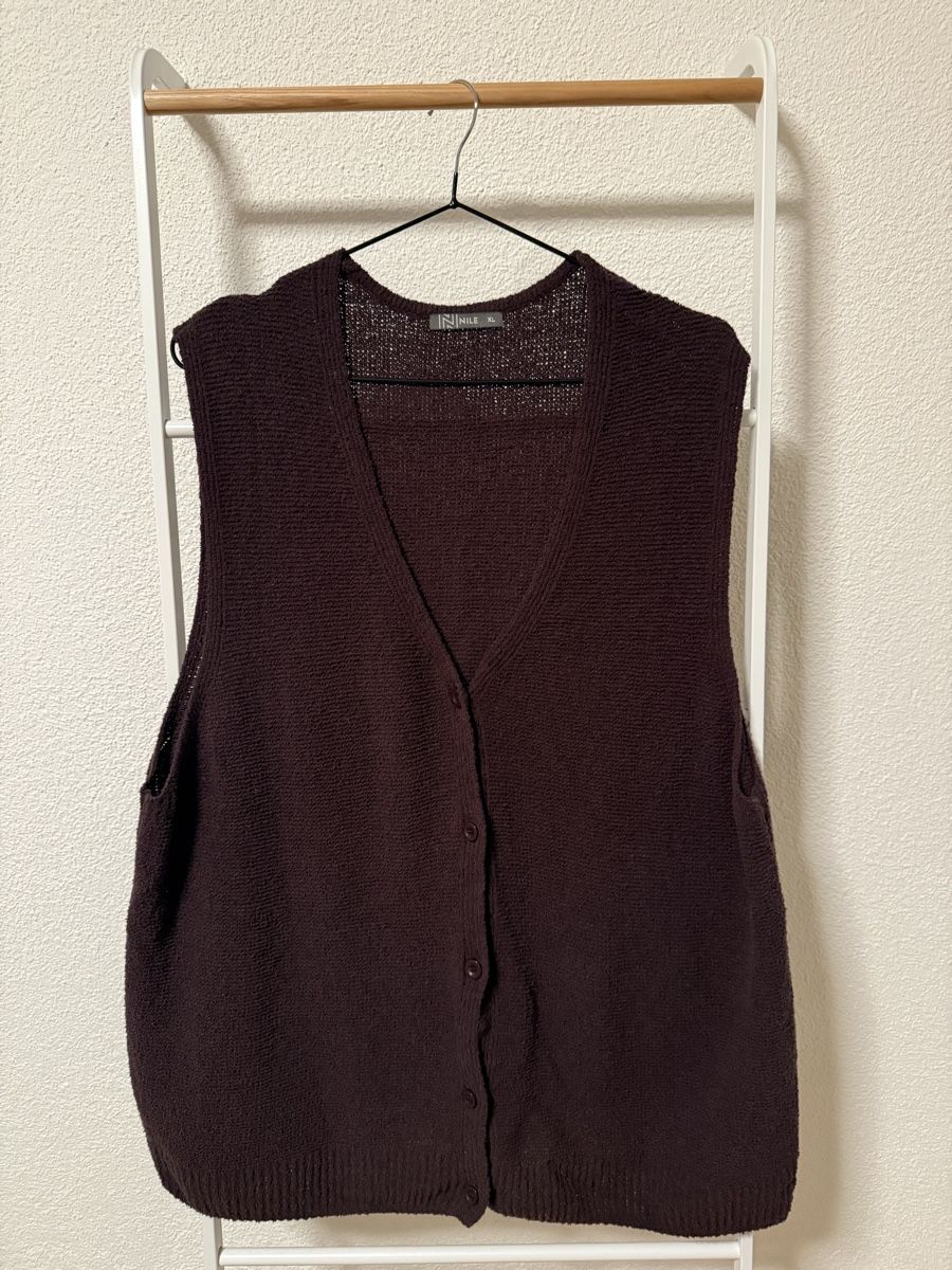 Nile Gilet & Giacche senza maniche: Nile Strickweste braun Gr. XL – Usato da Kloten venduto da ble_78dj