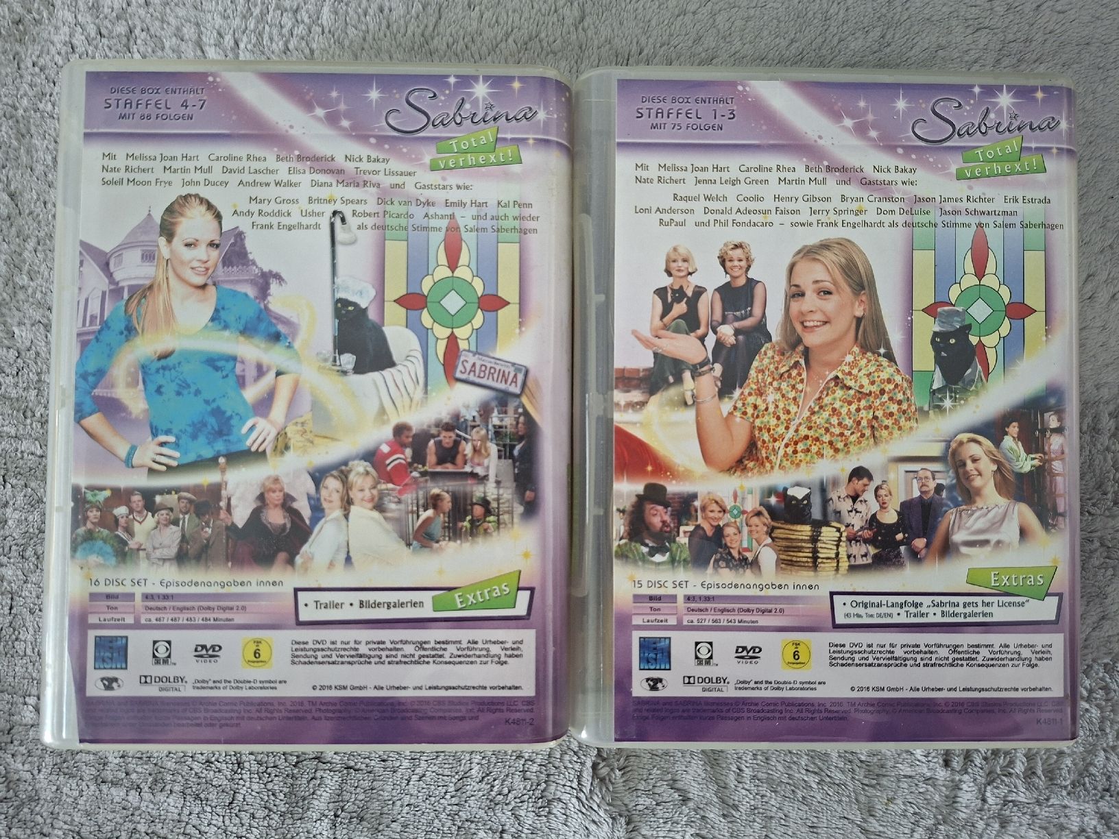 Tutti i DVDs: SABRINA TOTAL VERHEXT  1 - 7 – Usato da Aesch BL venduto da Burschi59 3