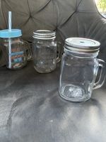 Sommergläser mit Deckel und Strohhalm — 3er Set 🥤