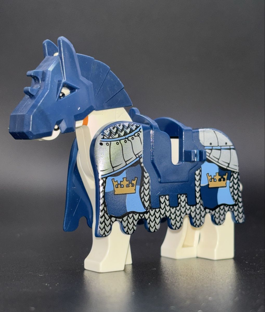 Lego Giocattoli: Lego Kingdoms Pferd mit Rüstung  – Usato da Winterthur venduto da Diwolf