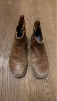 Braune Ricosta Lederstiefeletten Gr. 39