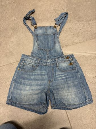 Salopette short en jeans T 14A ou 164