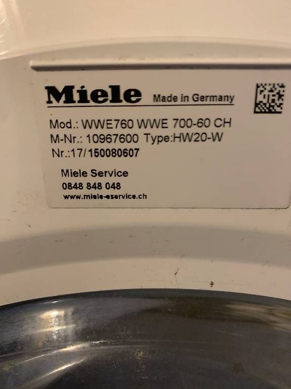Waschmaschinen: Machines à laver et sécher le linge  – Gebraucht aus St-Blaise von Domidom02 2
