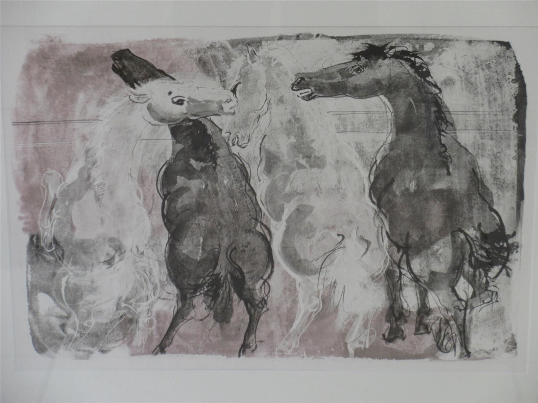 Foto & Immagini: Hans Erni   KD 2 SCHIMMEL u. 2 RAPPEN – Nuovo (secondo la descrizione) da Weinfelden venduto da Kunst2010 1