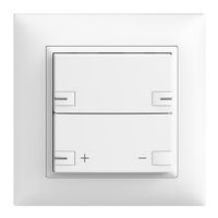 Poussoir ENC ZEP variateur univ.-scène1c/2t EDIZIOdue blanc