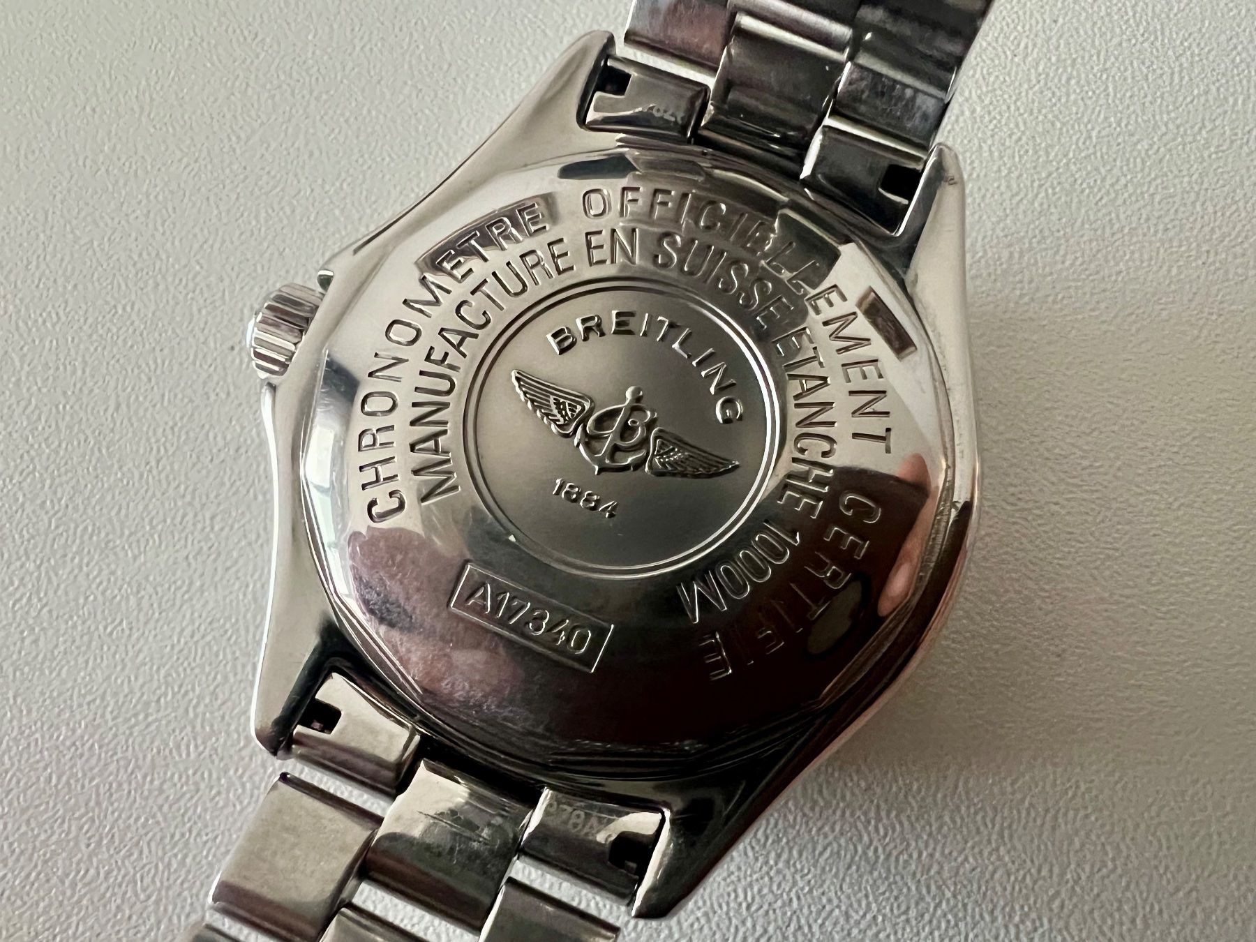 Breitling Orologi: BREITLING Superocean 1000 Automatic, A17340 + service box – Usato da Le Mont-sur-Lausanne venduto da LycaGallery 7