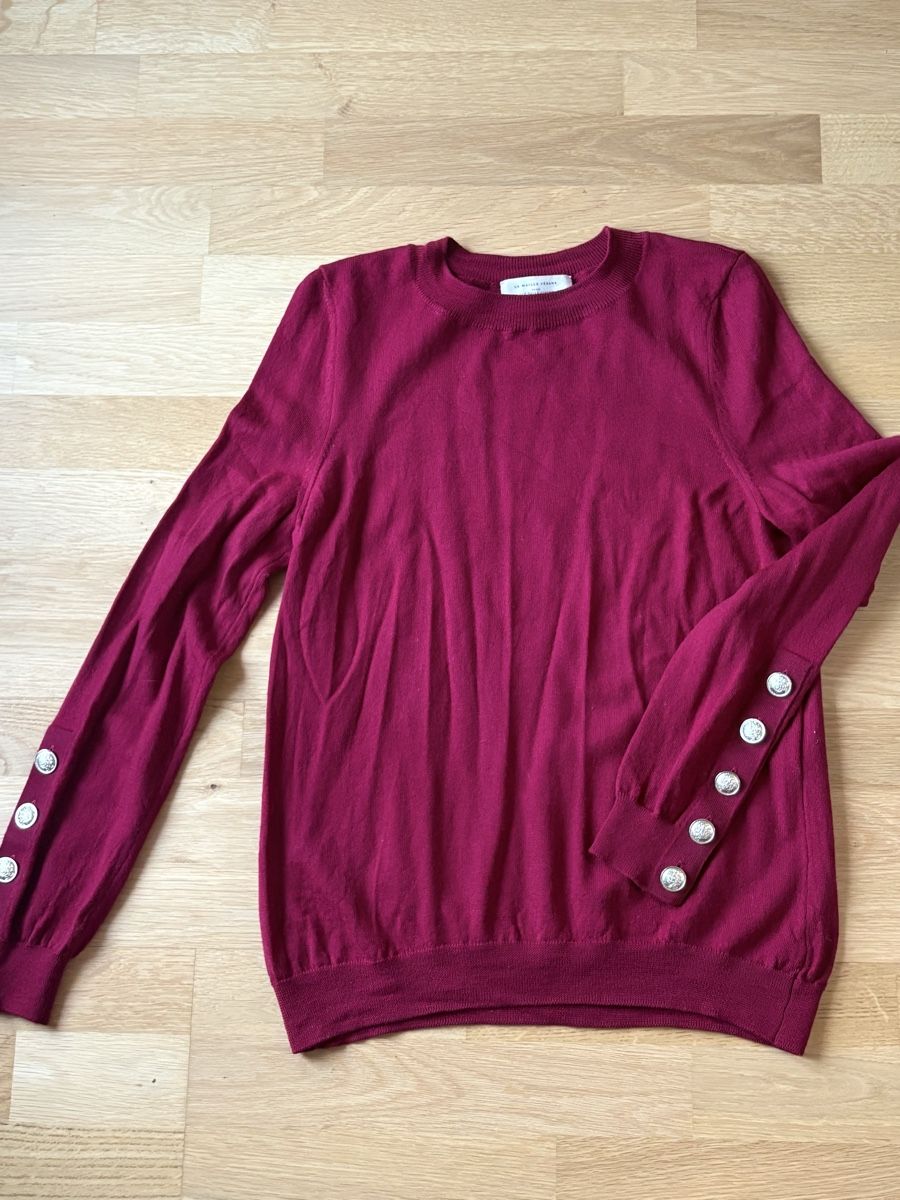 Sezane Maglioni & Felpe: Sézane Pullover in Bordeaux rot  – Usato da Zürich venduto da Honeypeaches