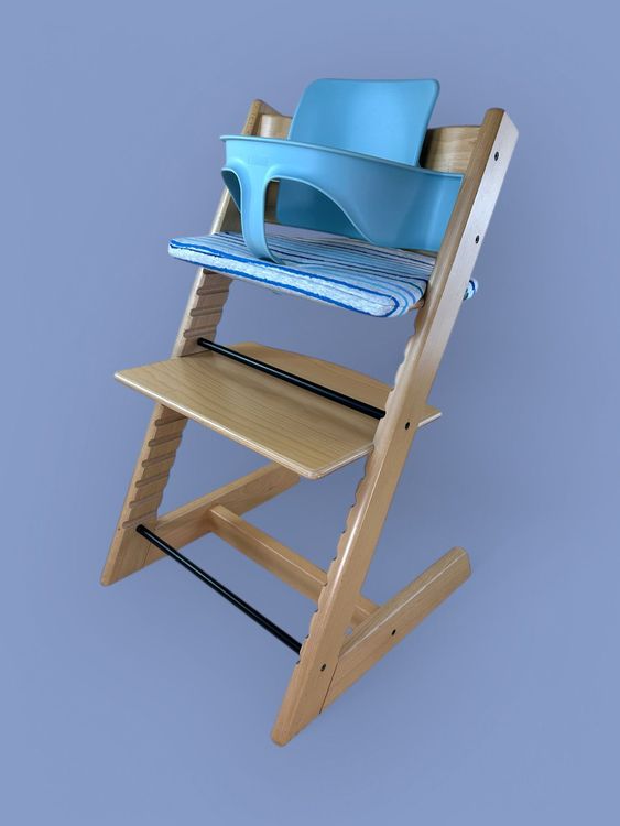 Stokke® Tripp Trapp inkl. Babyset & Kissen / Buche 1