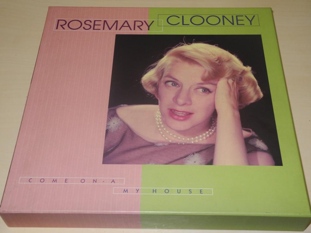 ROSEMARY CLOONEY:COME ON - A - MY HOUSE - 7 CD's & BUCH -TOP