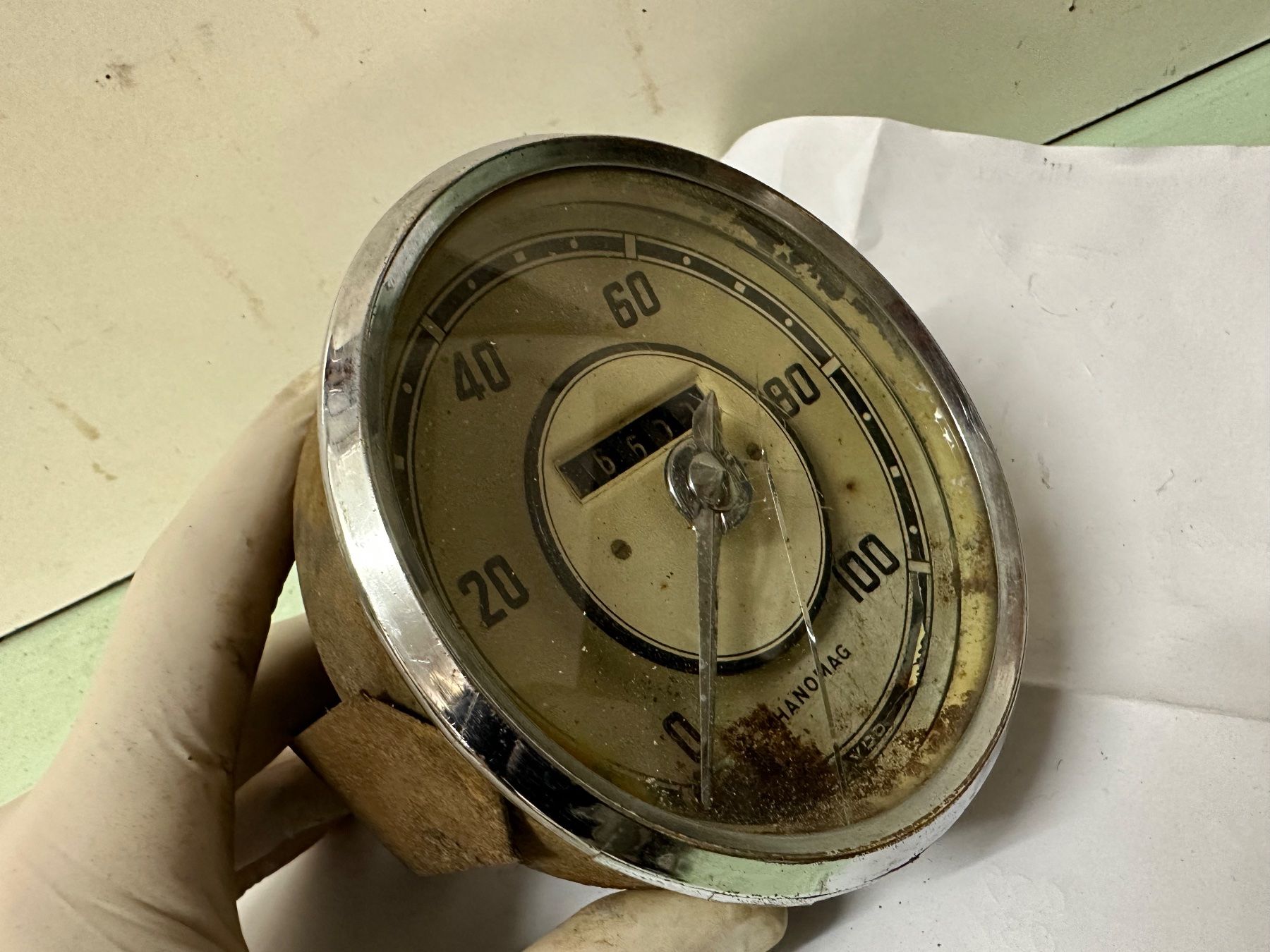 Toutes les pièces détachées moto: Tacho/compteur/Speedometer - HANOMAG – D'occasion à Courtételle par claude41 3