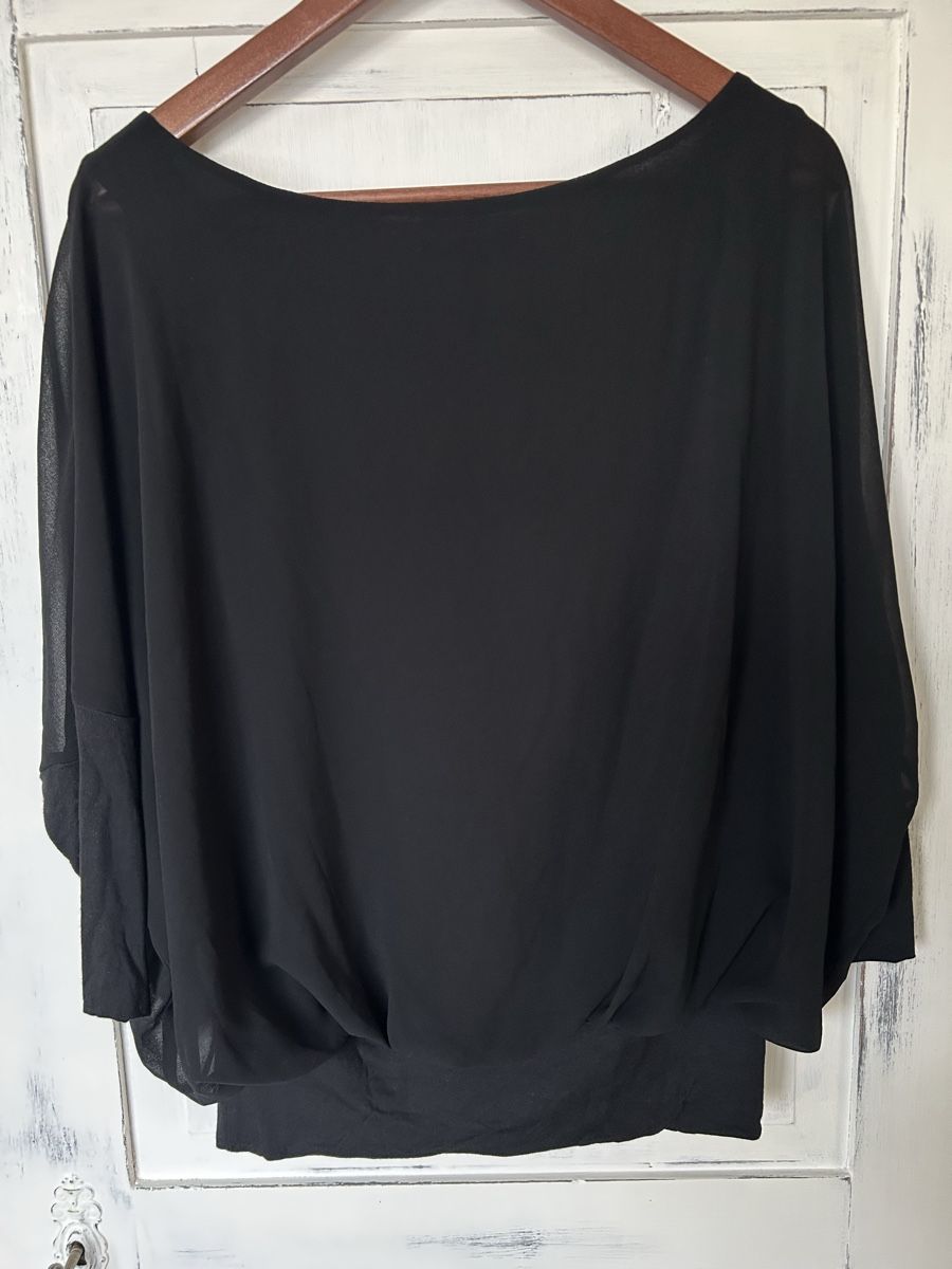 Esprit Camicette: Esprit Damen Oberteil schwarz, Gr.  38  – Usato da Bachenbülach venduto da danielaa0102 1