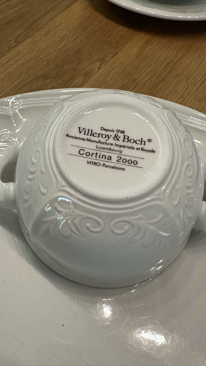 Geschirrsets: 4er Set Villeroy & Boch Cortina 2000 – Gebraucht aus Aarwangen von Wikipr 5
