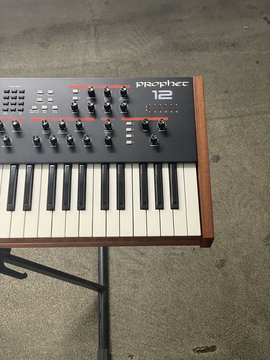 Strumenti musicali: Prophet 12 Dave Smith Synthesizer inkl Case und Ständer – Usato da Zürich venduto da Bjthorsteinsen 2